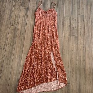Hollister dress with slit